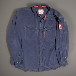 Portwest‎ Fire Resistant FR Blue Work Shirt 3x Category 2